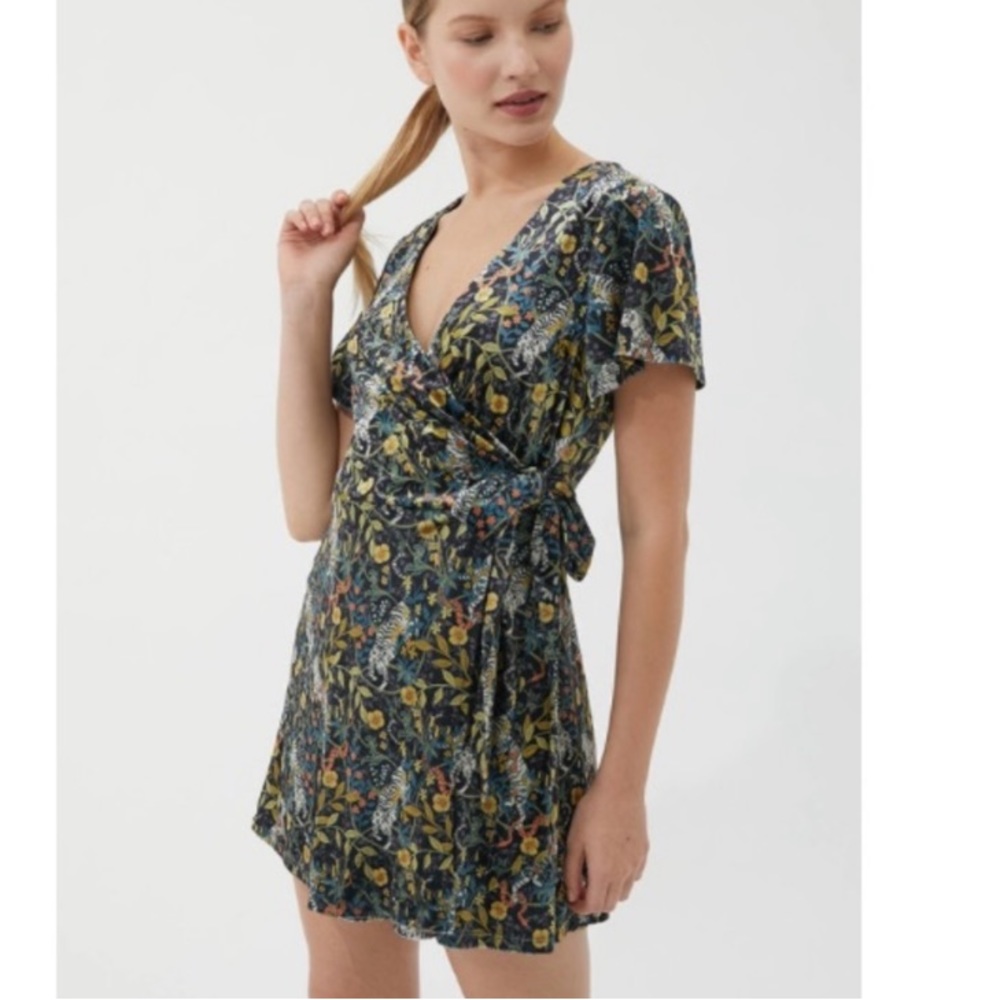 Urban Outfitters Velvet Mini Dress